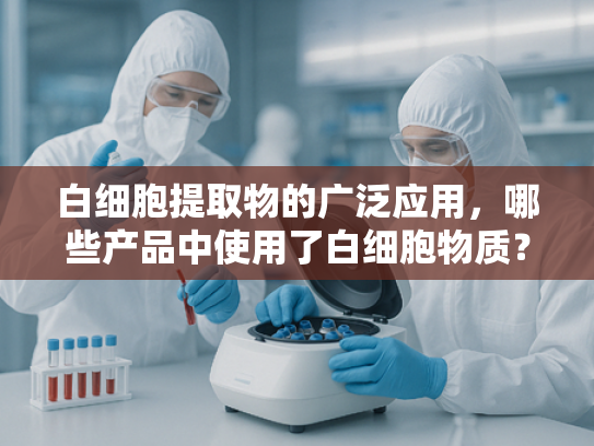 白细胞提取物的广泛应用，哪些产品中使用了白细胞物质？