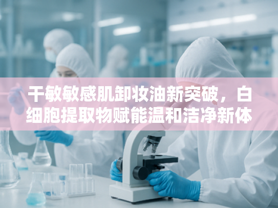 干敏敏感肌卸妆油新突破，白细胞提取物赋能温和洁净新体验