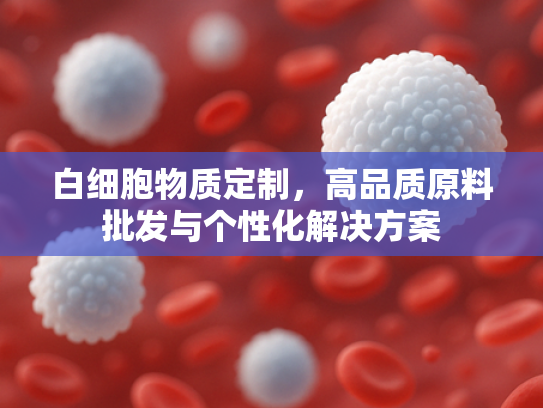白细胞物质定制，高品质原料批发与个性化解决方案