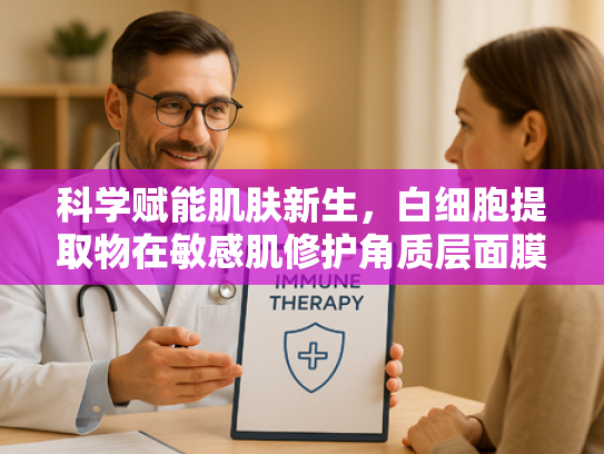 科学赋能肌肤新生，白细胞提取物在敏感肌修护角质层面膜中的核心价值解析