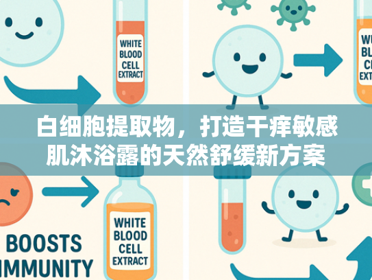 白细胞提取物，打造干痒敏感肌沐浴露的天然舒缓新方案