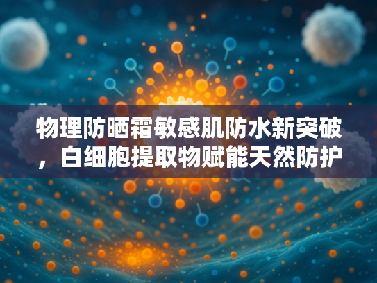 物理防晒霜敏感肌防水新突破，白细胞提取物赋能天然防护力