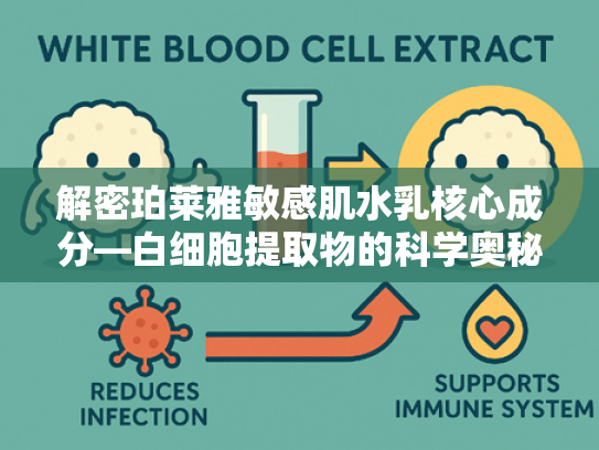 解密珀莱雅敏感肌水乳核心成分—白细胞提取物的科学奥秘与原料优势