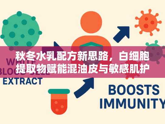 秋冬水乳配方新思路，白细胞提取物赋能混油皮与敏感肌护肤升级