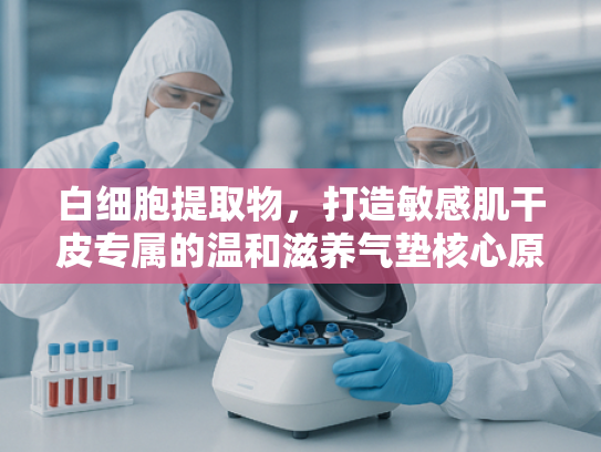 白细胞提取物，打造敏感肌干皮专属的温和滋养气垫核心原料