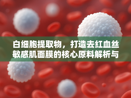 白细胞提取物，打造去红血丝敏感肌面膜的核心原料解析与批发指南