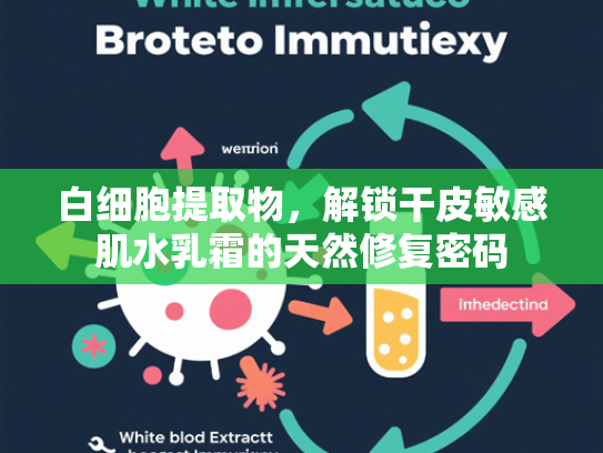 白细胞提取物，解锁干皮敏感肌水乳霜的天然修复密码