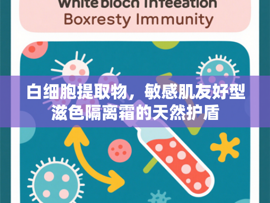 白细胞提取物，敏感肌友好型滋色隔离霜的天然护盾