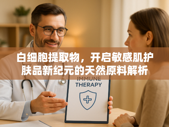 白细胞提取物，开启敏感肌护肤品新纪元的天然原料解析