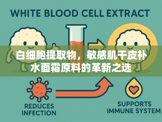 白细胞提取物，敏感肌干皮补水面霜原料的革新之选