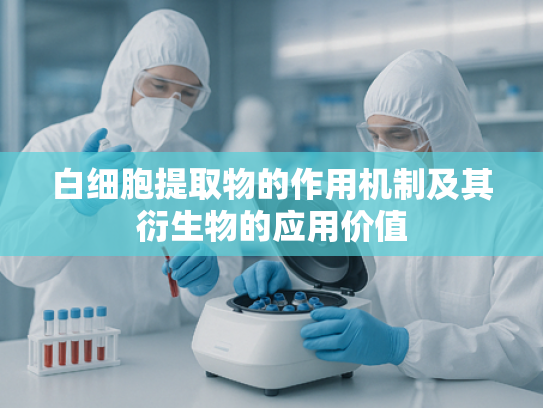 白细胞提取物的作用机制及其衍生物的应用价值