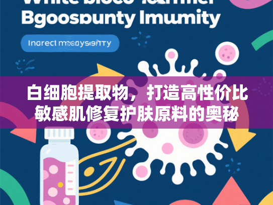 白细胞提取物，打造高性价比敏感肌修复护肤原料的奥秘