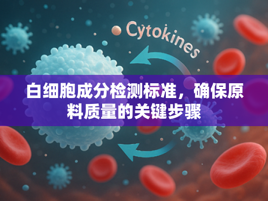 白细胞成分检测标准，确保原料质量的关键步骤