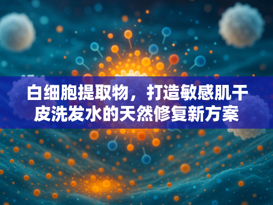 白细胞提取物，打造敏感肌干皮洗发水的天然修复新方案