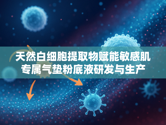 天然白细胞提取物赋能敏感肌专属气垫粉底液研发与生产