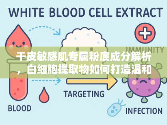 干皮敏感肌专属粉底成分解析，白细胞提取物如何打造温和养肤底妆