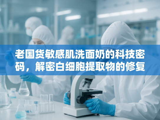 老国货敏感肌洗面奶的科技密码，解密白细胞提取物的修复力量