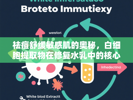 祛痘舒缓敏感肌的奥秘，白细胞提取物在修复水乳中的核心作用与原料优势