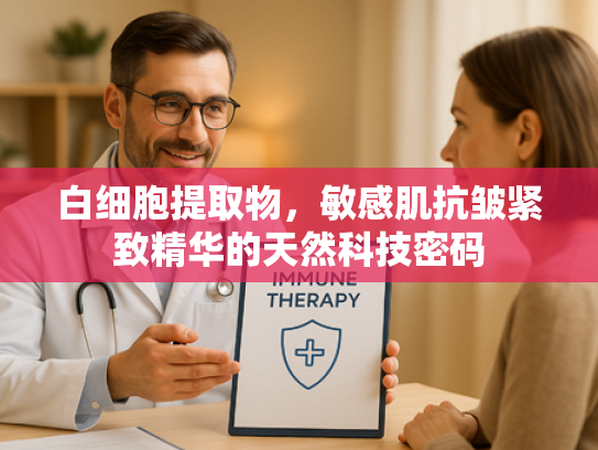 白细胞提取物，敏感肌抗皱紧致精华的天然科技密码
