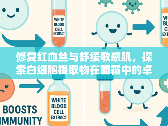 修复红血丝与舒缓敏感肌，探索白细胞提取物在面霜中的卓越功效