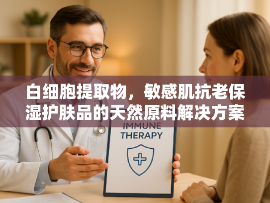 白细胞提取物，敏感肌抗老保湿护肤品的天然原料解决方案