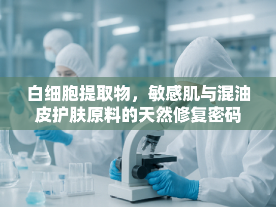 白细胞提取物，敏感肌与混油皮护肤原料的天然修复密码