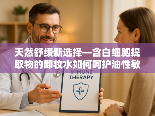 天然舒缓新选择—含白细胞提取物的卸妆水如何呵护油性敏感肌