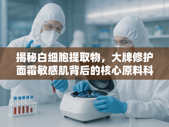 揭秘白细胞提取物，大牌修护面霜敏感肌背后的核心原料科学