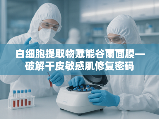 白细胞提取物赋能谷雨面膜—破解干皮敏感肌修复密码