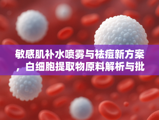 敏感肌补水喷雾与祛痘新方案，白细胞提取物原料解析与批发指南