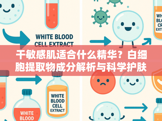干敏感肌适合什么精华？白细胞提取物成分解析与科学护肤指南