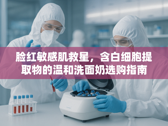 脸红敏感肌救星，含白细胞提取物的温和洗面奶选购指南