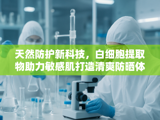 天然防护新科技，白细胞提取物助力敏感肌打造清爽防晒体验