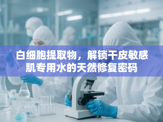 白细胞提取物，解锁干皮敏感肌专用水的天然修复密码