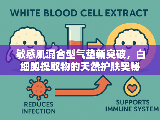 敏感肌混合型气垫新突破，白细胞提取物的天然护肤奥秘