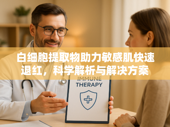 白细胞提取物助力敏感肌快速退红，科学解析与解决方案