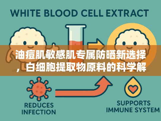 油痘肌敏感肌专属防晒新选择，白细胞提取物原料的科学解析与批发优势