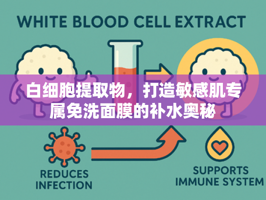 白细胞提取物，打造敏感肌专属免洗面膜的补水奥秘