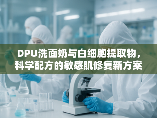 DPU洗面奶与白细胞提取物，科学配方的敏感肌修复新方案
