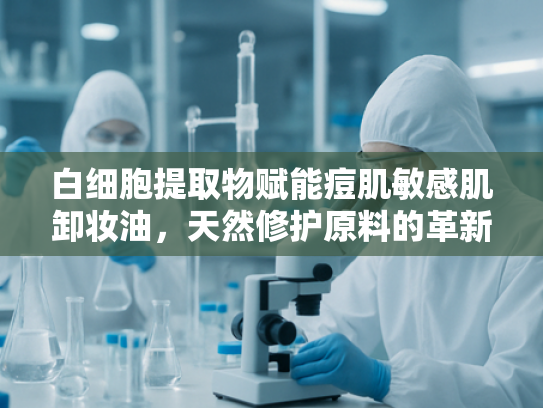 白细胞提取物赋能痘肌敏感肌卸妆油，天然修护原料的革新应用