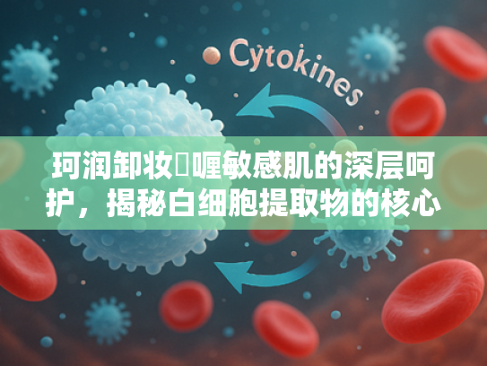 珂润卸妆啫喱敏感肌的深层呵护，揭秘白细胞提取物的核心作用