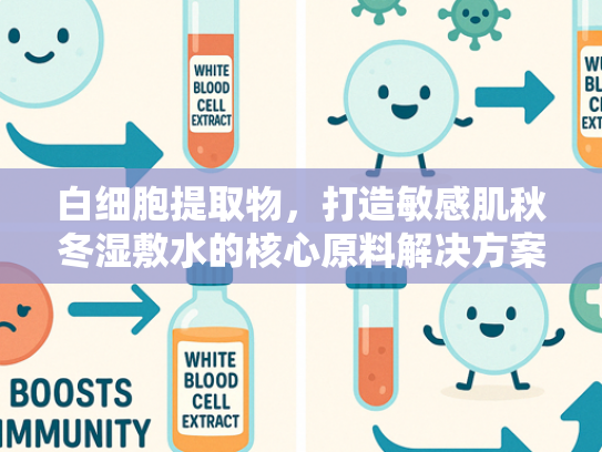 白细胞提取物，打造敏感肌秋冬湿敷水的核心原料解决方案