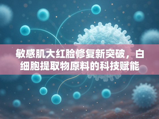 敏感肌大红脸修复新突破，白细胞提取物原料的科技赋能