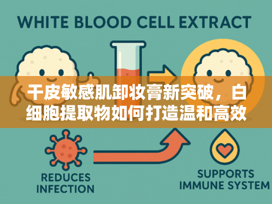 干皮敏感肌卸妆膏新突破，白细胞提取物如何打造温和高效的清洁配方