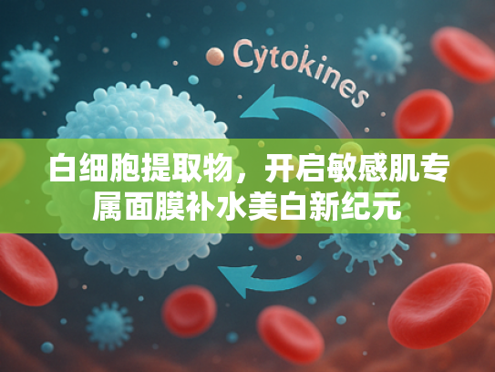 白细胞提取物，开启敏感肌专属面膜补水美白新纪元