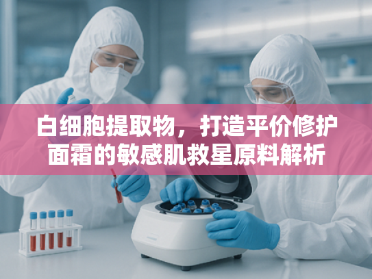 白细胞提取物，打造平价修护面霜的敏感肌救星原料解析