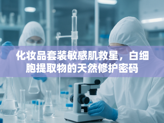 化妆品套装敏感肌救星，白细胞提取物的天然修护密码
