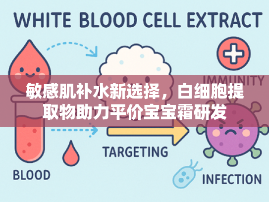 敏感肌补水新选择，白细胞提取物助力平价宝宝霜研发