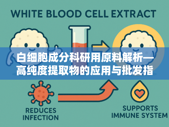 白细胞成分科研用原料解析—高纯度提取物的应用与批发指南