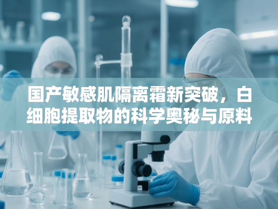 国产敏感肌隔离霜新突破，白细胞提取物的科学奥秘与原料优势